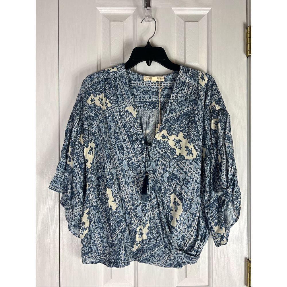 NWT Lovestitch Womens Blouse Size S